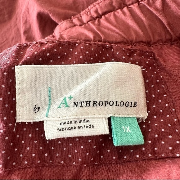 ANTHROPOLOGIE-EULA Pintucked Mini Skirt (Size:1X) - Picture 12 of 12